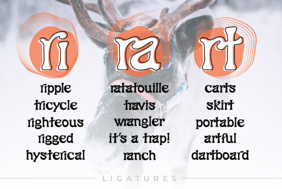 Caribou Font - Preview 2