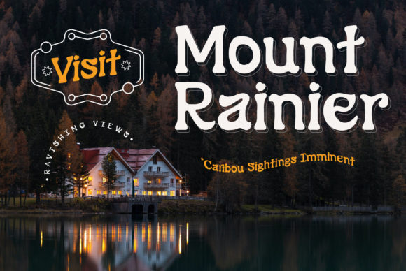 Caribou Font - Preview 3