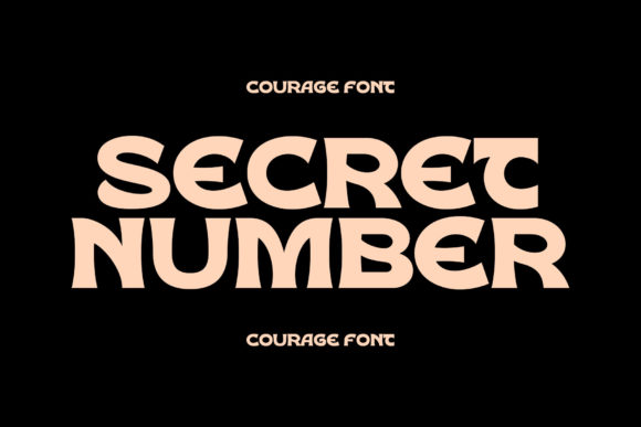 Courage Font - Preview 1