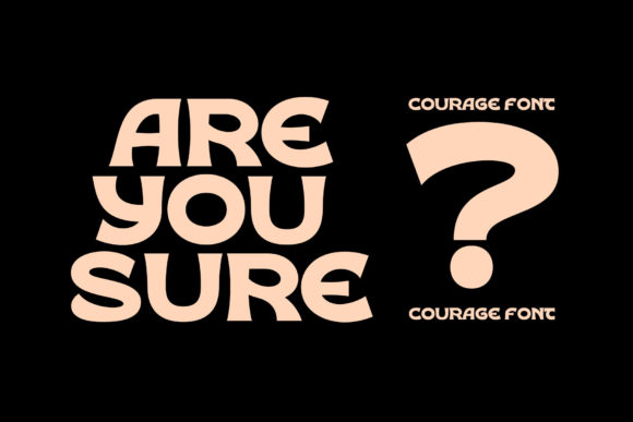 Courage Font - Preview 2