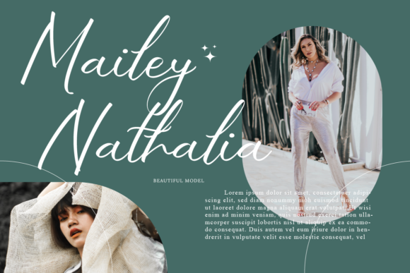 Dahlia Brooklyn Font - Preview 2