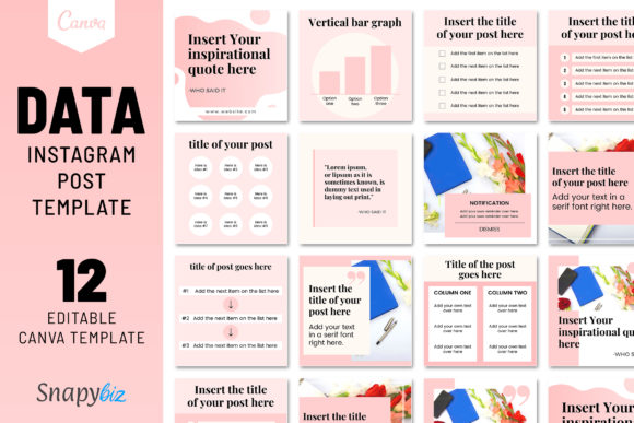 Canva Instagram Template Bundle Bundle · Creative Fabrica