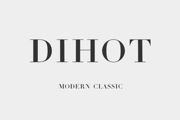 Dihot Serif Font By dennis.hotson