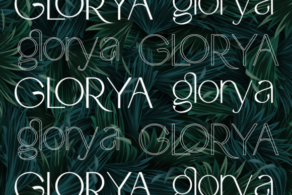 Glorya Font - Preview 4