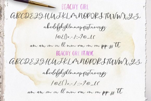 Handlettering Fonts Collection Font - Preview 2