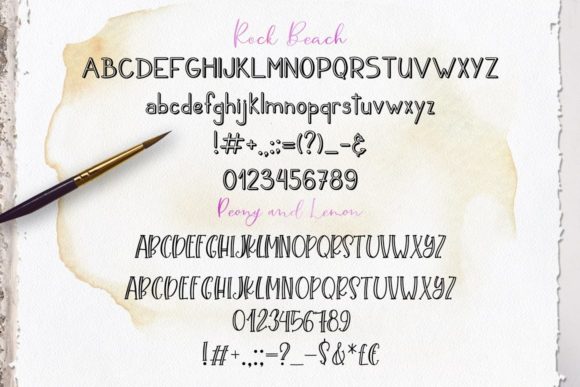 Handlettering Fonts Collection Font - Preview 4