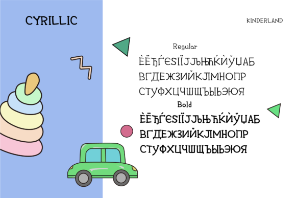 Hu Kinderland Font - Preview 5