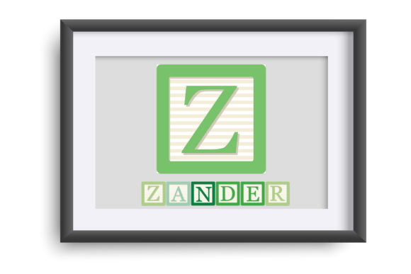 Irish Blocks Font PNG with transparent background - Preview 3