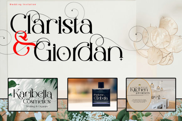 Karibella Font PNG with transparent background - Preview 2