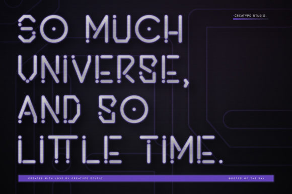 Loomattic Font PNG with transparent background - Preview 5