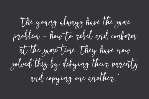 Mostwest Script Font PNG with transparent background - Preview 1