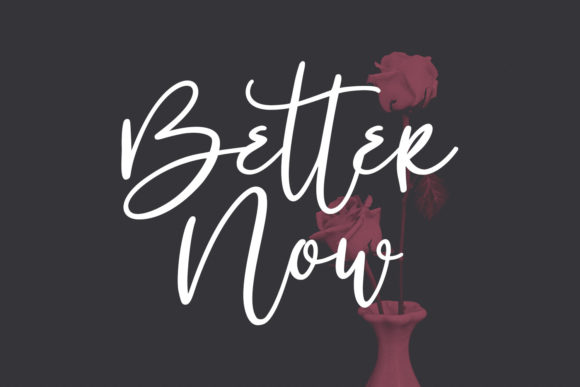 Mostwest Script Font PNG with transparent background - Preview 2
