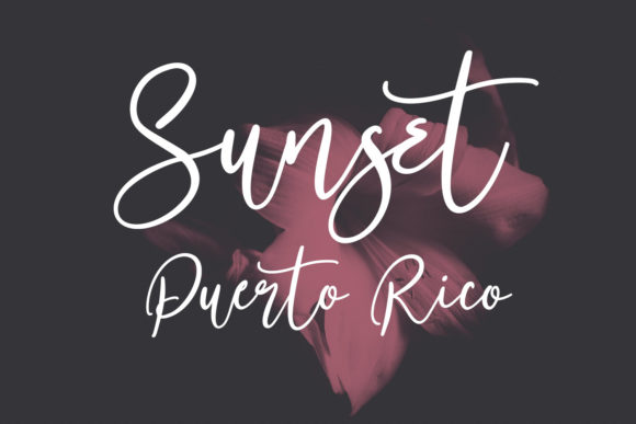 Mostwest Script Font PNG with transparent background - Preview 4