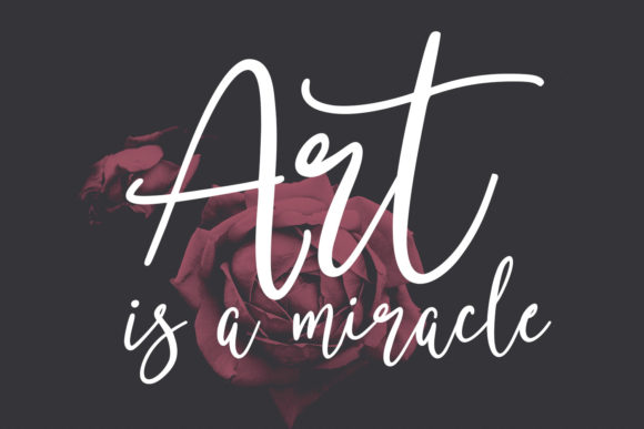 Mostwest Script Font PNG with transparent background - Preview 6