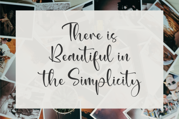 Romansta Beautya Font PNG with transparent background - Preview 3