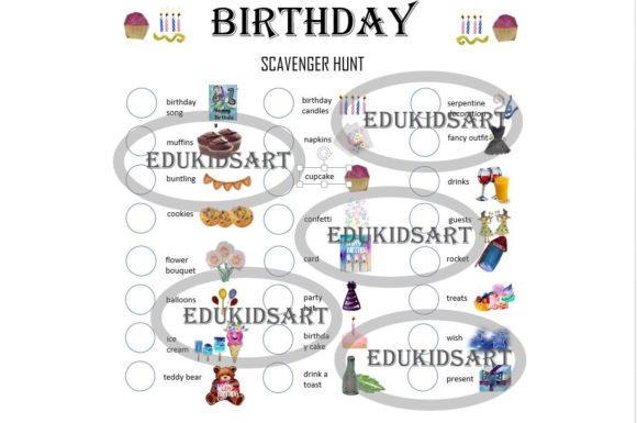 Birthday Scavenger Hunt