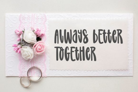 A Gift of Love Font - Preview 4