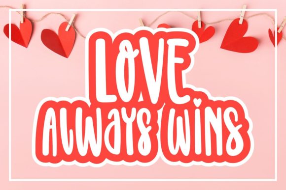 A Gift of Love Font - Preview 5