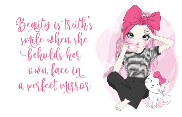 Agirly Font - Preview 1