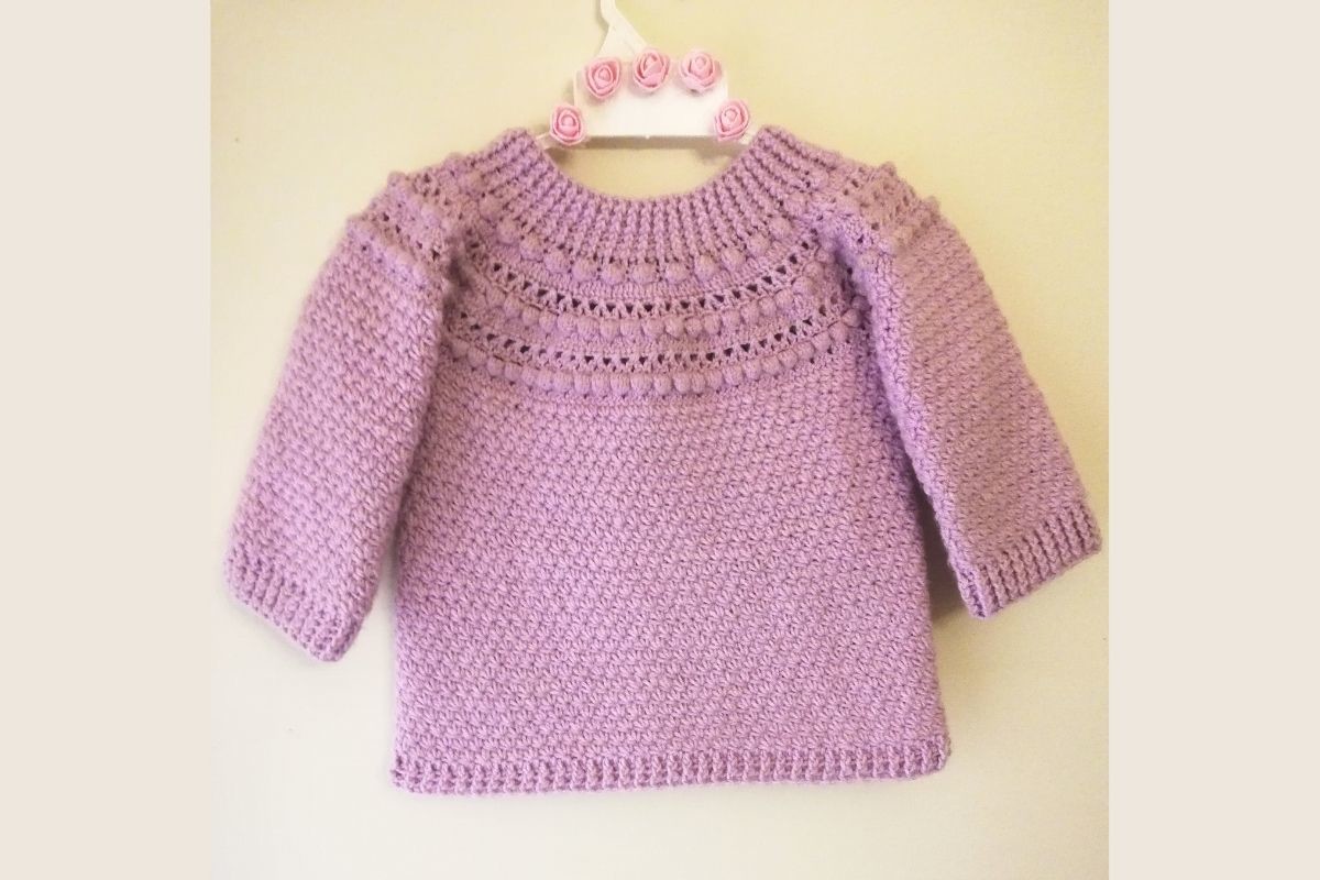 Baby Sweater Crochet Pattern