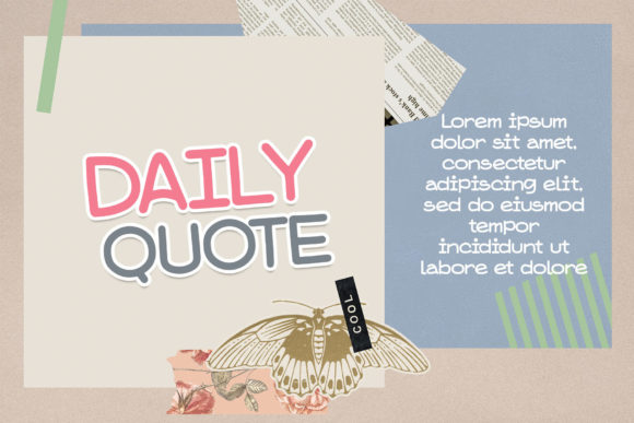 Blue Friday Font - Preview 1