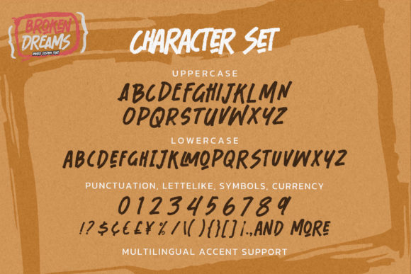 Broken Dreams Font - Preview 6