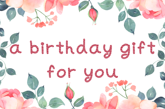 Candy Style Font PNG with transparent background - Preview 3