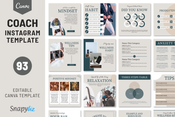 Fitness & Coach Instagram Templates