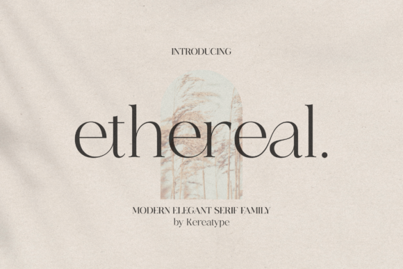 Ethereal Font preview