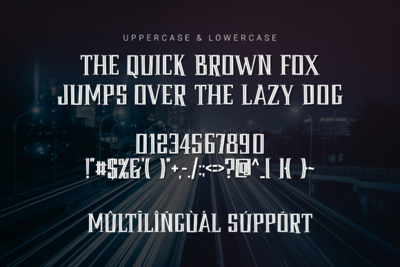 Gliners Font - Preview 1
