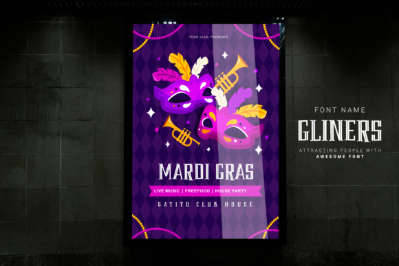 Gliners Font - Preview 4