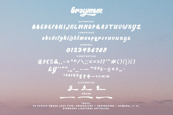 Graymone Font - Preview 6