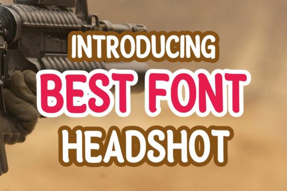 Headshot Font - Preview 2