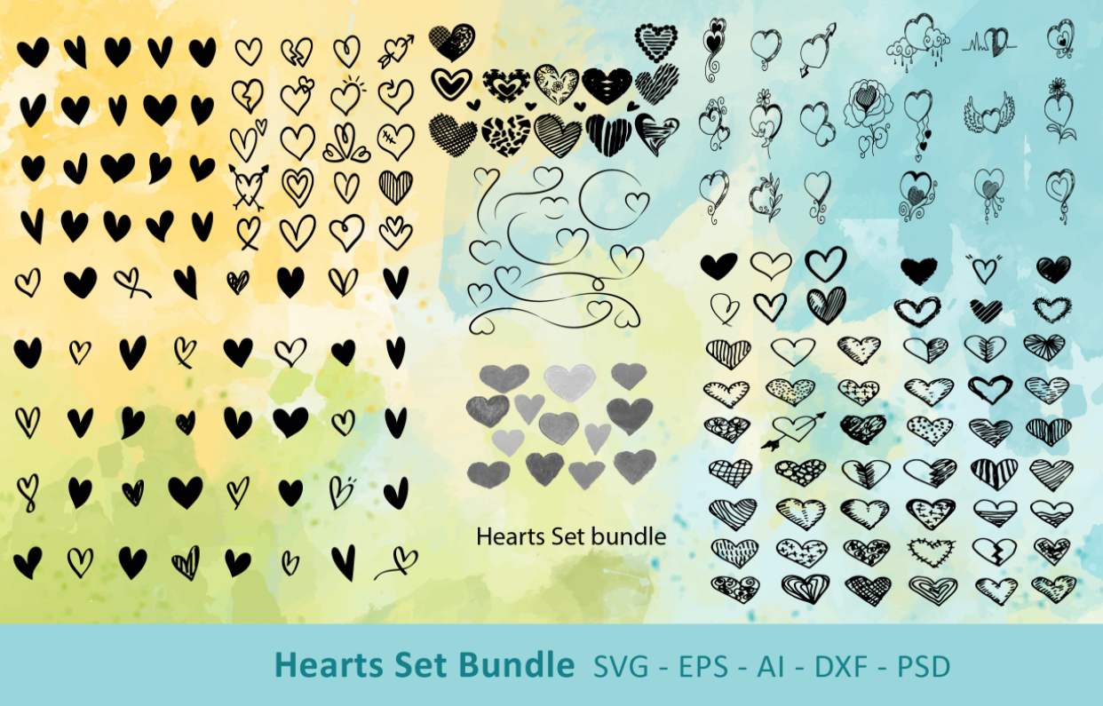 Hearts Set Bundle