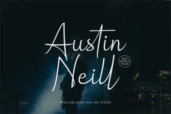 Hollograph Signature Font PNG with transparent background - Preview 5