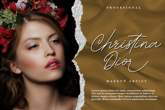 Holly Signature Font PNG with transparent background - Preview 2