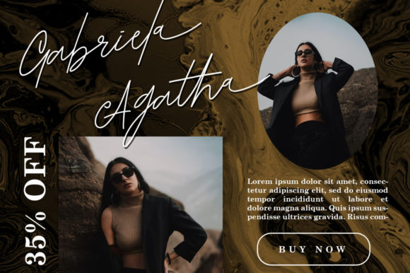 Holly Signature Font PNG with transparent background - Preview 5