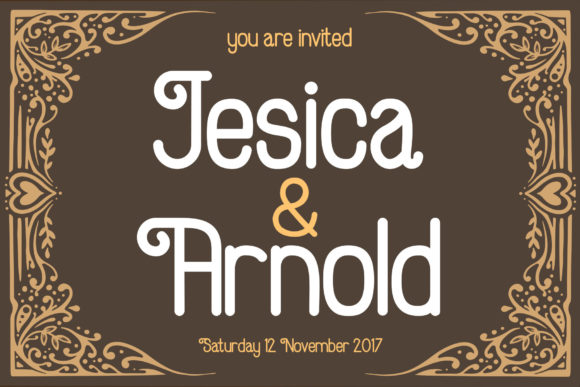 Hollybucks Font PNG with transparent background - Preview 6