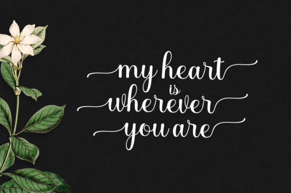 Jonalyn Script Font PNG with transparent background - Preview 5