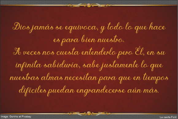 La Casita Font PNG with transparent background - Preview 2