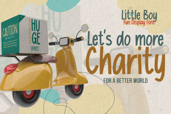 Little Boy Font PNG with transparent background - Preview 1