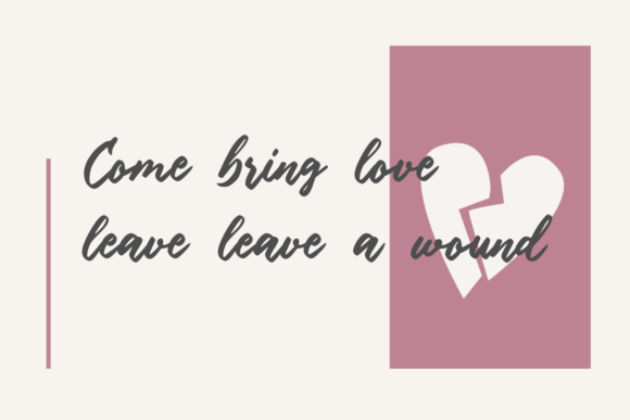 Remidi Cinta Font PNG with transparent background - Preview 2