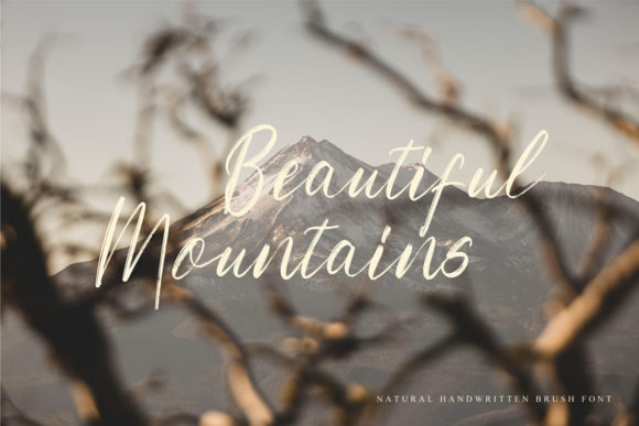 Samarata Font PNG with transparent background - Preview 1