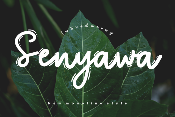 Senyawa Font PNG with transparent background - Preview 6