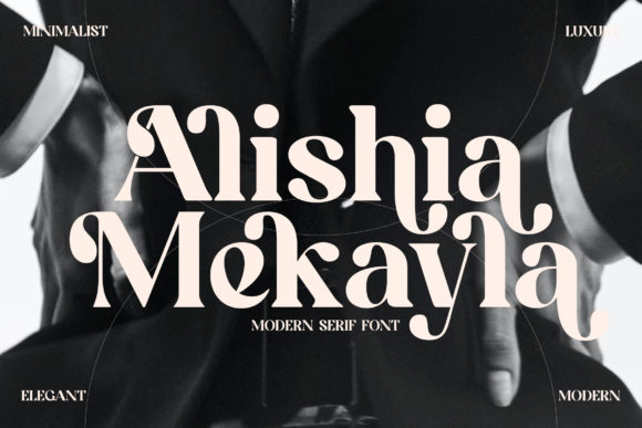 Alishia Mekayla Font - Preview 1