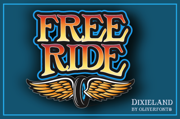 Dixieland Font - Preview 3