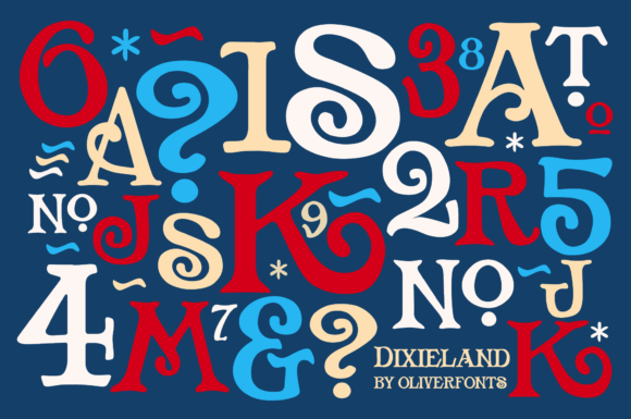 Dixieland Font - Preview 1