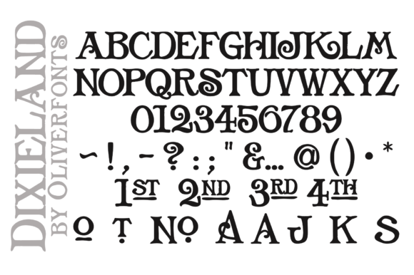 Dixieland Font - Preview 5