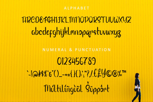 Flower Blosom Font - Preview 4