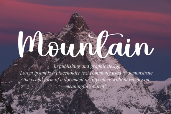 Macaroni Font font preview - 5